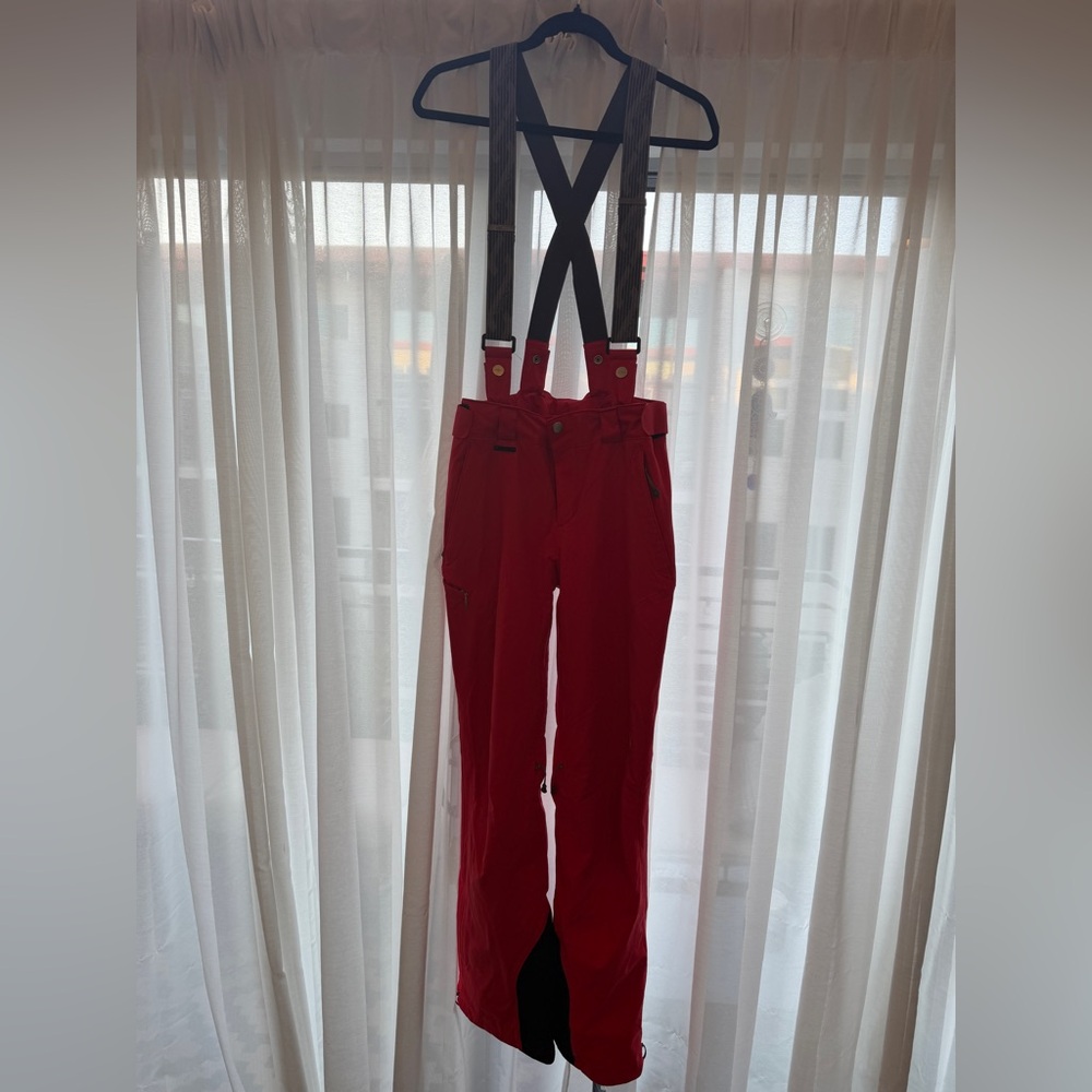 Spyder Thinsulate Snow Ski Pants Women’s Size 8 Bib Removable Suspenders